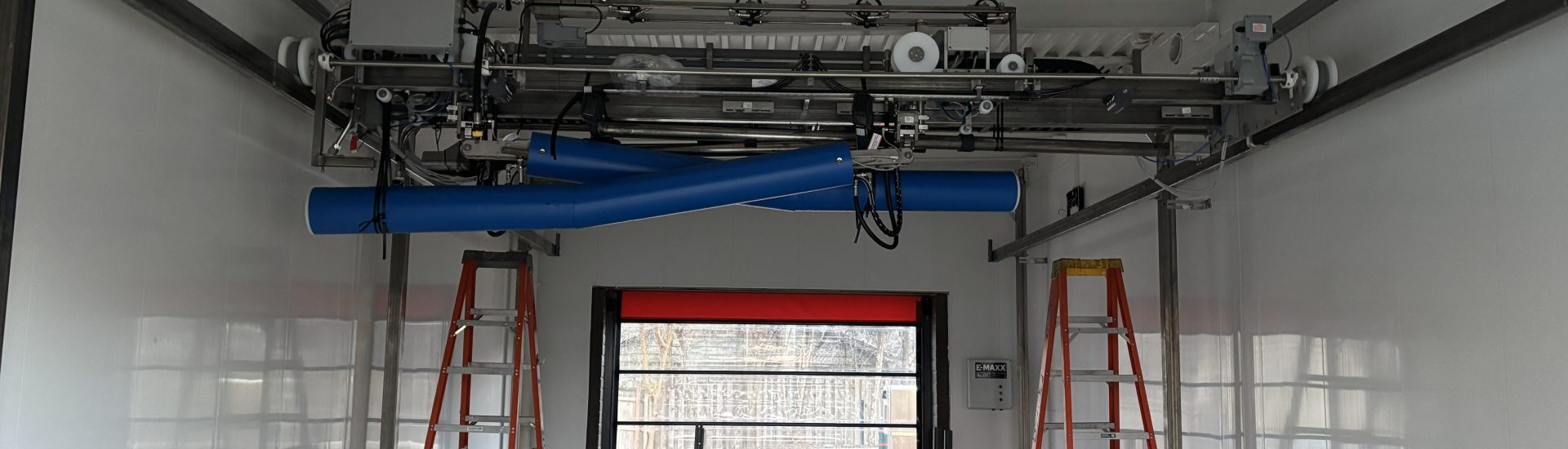 Installation of Two Petit 360i at Autostar Car Wash