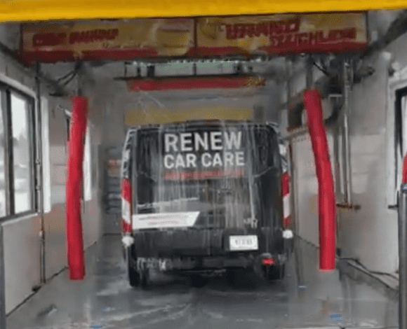 Installation of the Petit Auto Wash Accutrac® 360-i is Complete!